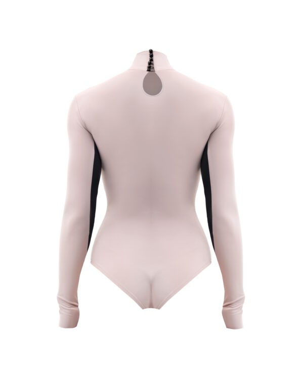 Bodysuit with inserts under the breasts