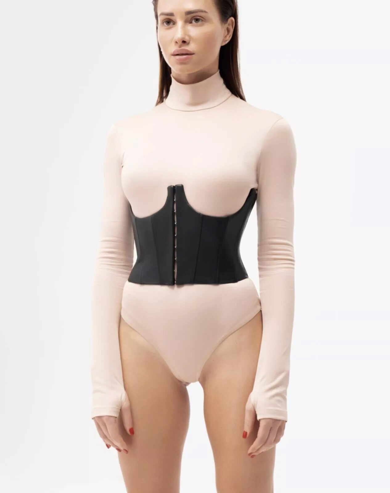 Corset-under-the-chest-made-of-eco-leather