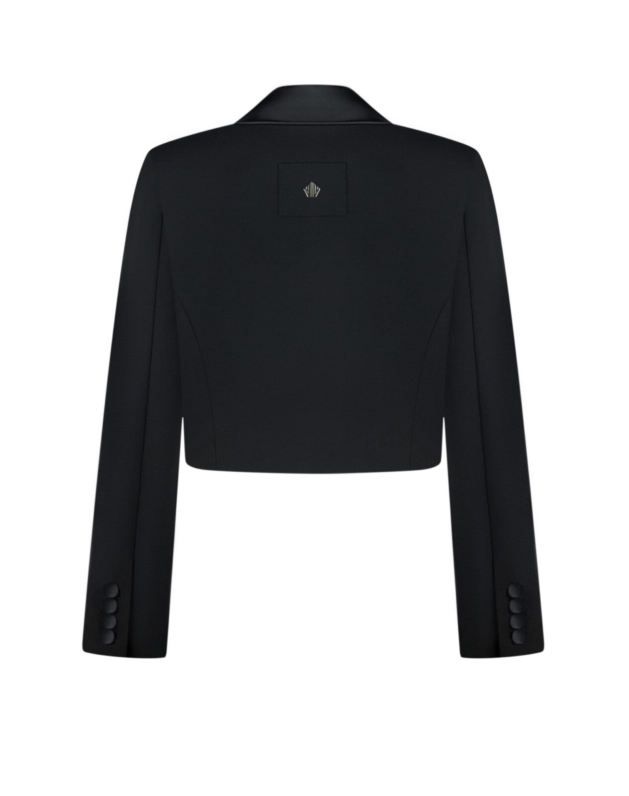 Shortened jacket black