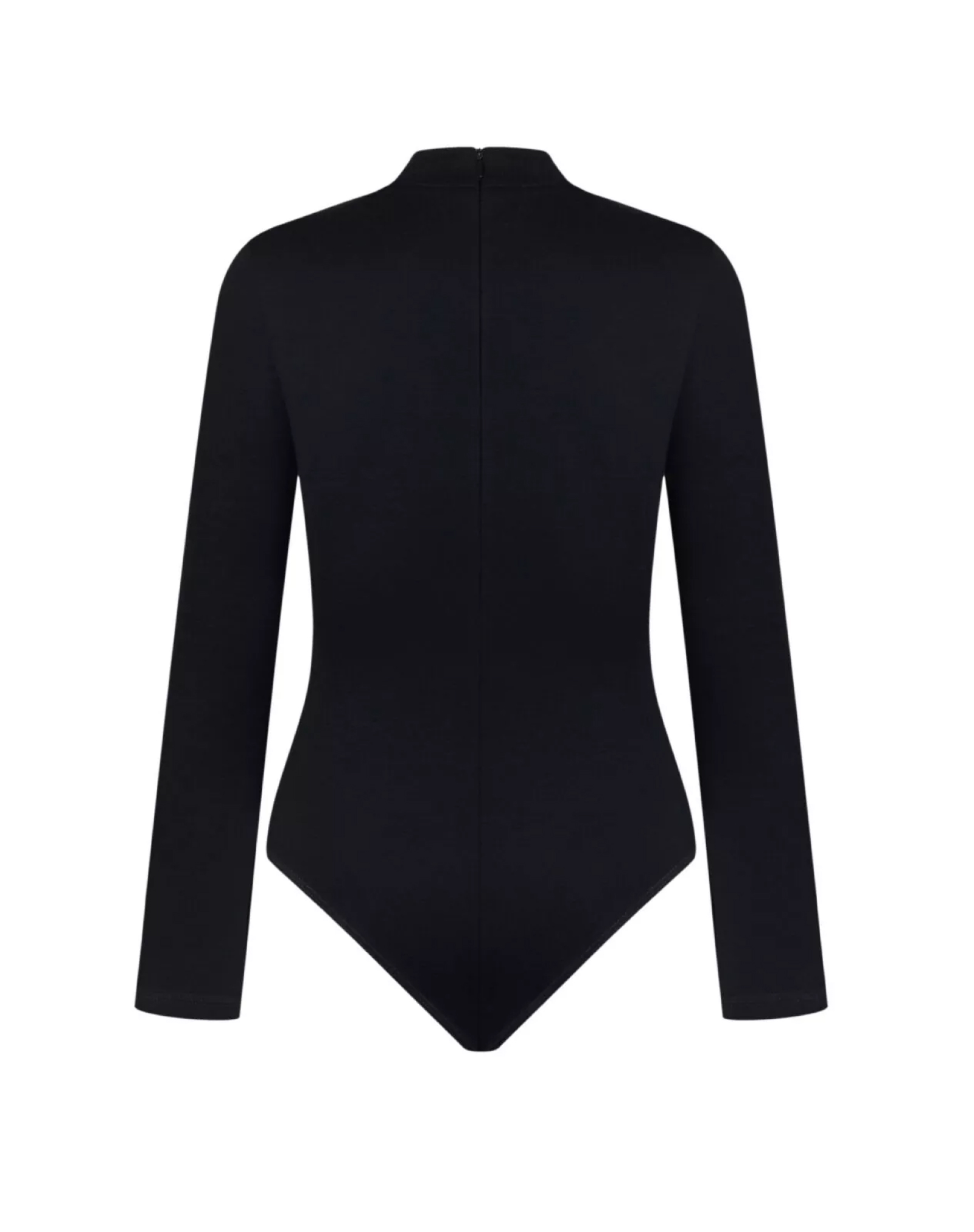 Bodysuit with mesh black