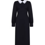sheath-dress-with-a-white-collar