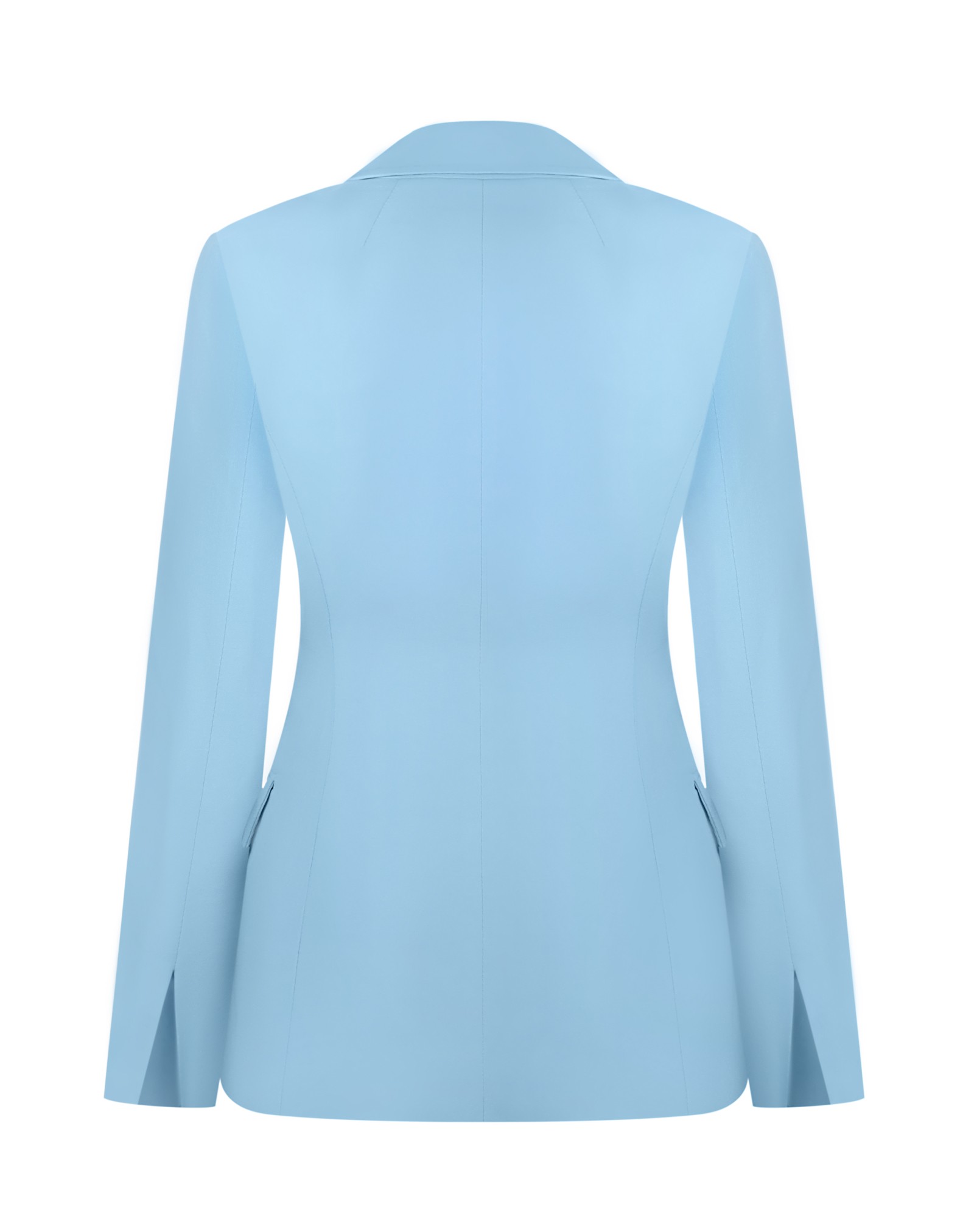 Jacket asymmetry blue